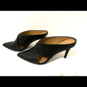 New Calvin Klein Black Slip on Stiletto Heel
